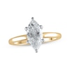 Thumbnail Image 0 of Lab-Created Diamonds by KAY Marquise-Cut Solitaire Engagement Ring 1-1/2 ct tw 14K Yellow Gold (F/SI2)