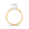 Thumbnail Image 3 of Now + Forever Lab-Grown Diamonds Princess-Cut Solitaire Engagement Ring 2 ct tw 14K Yellow Gold (F/SI2)