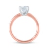 Thumbnail Image 3 of Now + Forever Lab-Grown Diamonds Oval-Cut Solitaire Engagement Ring 2 ct tw 14K Rose Gold (F/SI2)