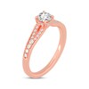 Thumbnail Image 2 of Now + Forever Round-Cut Split-Shank Engagement Ring 3/4 ct tw 14K Rose Gold