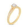 Thumbnail Image 2 of Now + Forever Round-Cut Split-Shank Engagement Ring 3/4 ct tw 14K Yellow Gold