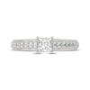 Thumbnail Image 3 of Now + Forever Princess & Round-Cut Diamond Engagement Ring 3/4 ct tw 14K White Gold