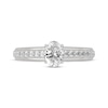 Thumbnail Image 3 of Now + Forever Oval & Round-Cut Diamond Engagement Ring 3/4 ct tw 14K White Gold