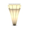 Thumbnail Image 3 of Men's Diamond Grid Ring 3/4 ct tw 10K Yellow Gold
