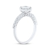 Thumbnail Image 2 of Now + Forever Princess & Round-Cut Diamond Engagement Ring 1 ct tw Platinum