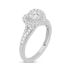 Thumbnail Image 2 of Now + Forever Round-Cut Diamond Heart-Shaped Engagement Ring 1/2 ct tw 10K White Gold