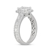 Thumbnail Image 2 of Neil Lane Premiere Emerald-cut Diamond Engagement Ring 2-3/8 ct tw 14K White Gold