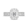Thumbnail Image 2 of Neil Lane Premiere Emerald-cut Diamond Engagement Ring 2-3/8 ct tw 14K White Gold