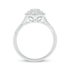 Thumbnail Image 3 of Now + Forever Baguette & Round-Cut Multi-Diamond Center Cushion-Shaped Engagement Ring 1/2 ct tw 14K White Gold