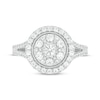 Thumbnail Image 4 of Now + Forever Round-Cut Diamond Double-Frame Engagement Ring 1 ct tw 14K White Gold