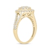 Thumbnail Image 2 of Now + Forever Round-Cut Diamond Double-Frame Engagement Ring 1 ct tw 14K Yellow Gold