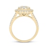 Thumbnail Image 3 of Now + Forever Round-Cut Diamond Double-Frame Engagement Ring 1 ct tw 14K Yellow Gold