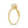 Thumbnail Image 2 of Now + Forever Oval & Round-Cut Diamond Engagement Ring 1/2 ct tw 14K Yellow Gold