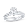 Round-Cut Diamond Bridal Set 7/8 ct tw 14K White Gold