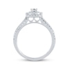 Thumbnail Image 2 of Now + Forever Emerald-Cut Diamond Double Frame Bridal Set 7/8 ct tw 14K White Gold