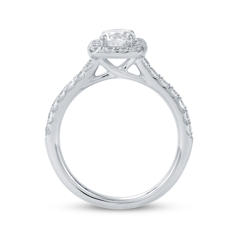 Main Image 2 of Now + Forever Round-Cut Diamond Bridal Set 1-3/8 ct tw 14K White Gold