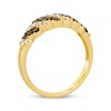 Thumbnail Image 2 of Le Vian Venetian Mosaic Diamond Diagonal Ring 1/2 ct tw 14K Honey Gold