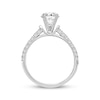 Thumbnail Image 3 of Now + Forever Round-Cut Diamond Collar Engagement Ring 1-3/8 ct tw 14K White Gold