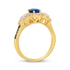 Thumbnail Image 3 of Le Vian Sapphire Ring 1/2 ct tw Diamonds 14K Honey Gold
