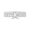 Thumbnail Image 2 of Lab-Created Diamonds by KAY Round-Cut Bridal Set 1-1/2 ct tw 14K White Gold