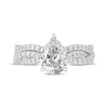 Lab-Created Diamonds by KAY Pear-Shaped Twist Shank Bridal Set 2 ct tw 14K White Gold