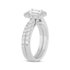 Thumbnail Image 2 of Now + Forever Lab-Grown Diamonds Emerald-Cut Bridal Set 1-1/2 ct tw 14K White Gold
