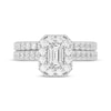 Lab-Created Diamonds by KAY Emerald-Cut Bridal Set 1-1/2 ct tw 14K White Gold