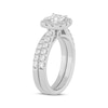 Thumbnail Image 2 of Now + Forever Lab-Grown Diamonds Princess-Cut Bridal Set 1-1/2 ct tw 14K White Gold