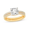 Thumbnail Image 1 of Now + Forever Lab-Grown Diamonds Round-Cut Bridal Set 2-3/8 ct tw 14K Yellow Gold