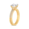 Thumbnail Image 2 of Now + Forever Lab-Grown Diamonds Round-Cut Bridal Set 2-3/8 ct tw 14K Yellow Gold