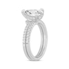 Thumbnail Image 2 of Now + Forever Lab-Grown Diamonds Pear-Shaped Bridal Set 2-3/8 ct tw 14K White Gold