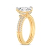 Thumbnail Image 1 of Lab-Created Diamonds by KAY Pear-Shaped Bridal Set 2-3/8 ct tw 14K Yellow Gold