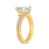 Thumbnail Image 2 of Now + Forever Lab-Grown Diamonds Pear-Shaped Bridal Set 2-3/8 ct tw 14K Yellow Gold