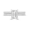 Thumbnail Image 2 of Lab-Created Diamonds by KAY Emerald-Cut Bridal Set 2-3/8 ct tw 14K White Gold