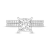 Thumbnail Image 3 of Now + Forever Lab-Grown Diamonds Princess-Cut Bridal Set 2-3/8 ct tw 14K White Gold