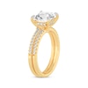 Thumbnail Image 2 of Now + Forever Lab-Grown Diamonds Princess-Cut Bridal Set 2-3/8 ct tw 14K Yellow Gold