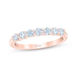 THE LEO First Light Diamond Anniversary Band 1/2 ct tw 14K Rose Gold