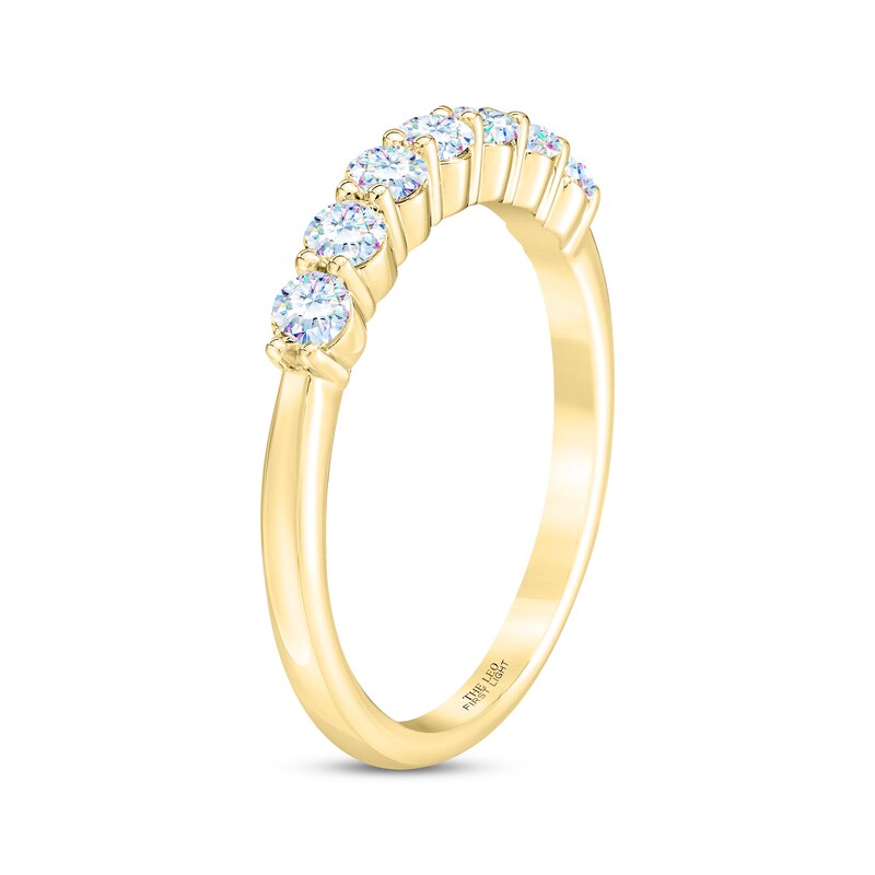 Main Image 2 of THE LEO First Light Diamond Anniversary Band 1/2 ct tw 14K Yellow Gold