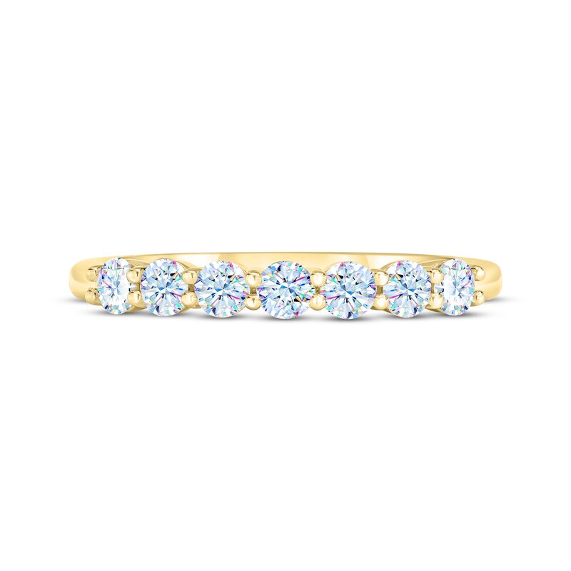 Main Image 3 of THE LEO First Light Diamond Anniversary Band 1/2 ct tw 14K Yellow Gold