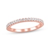 Thumbnail Image 1 of Now + Forever Lab-Grown Diamonds Anniversary Band 1/4 ct tw 14K Rose Gold