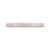 Thumbnail Image 3 of Now + Forever Lab-Grown Diamonds Anniversary Band 1/4 ct tw 14K Rose Gold