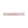 Thumbnail Image 3 of Now + Forever Lab-Grown Diamonds Anniversary Band 1/2 ct tw 14K Rose Gold