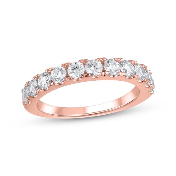 Now + Forever Lab-Grown Diamonds Anniversary Band 1 ct tw 14K Rose Gold