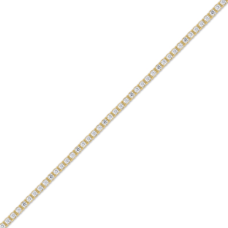 Main Image 2 of Diamond Tennis Bracelet 5 ct tw 10K Yellow Gold 7&quot;