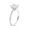 Thumbnail Image 1 of THE LEO Diamond Engagement Ring 2-3/8 ct tw Princess & Round 14K White Gold