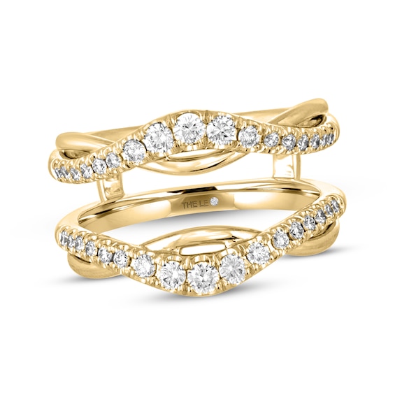 THE LEO Diamond Enhancer Ring / ct tw Round-cut 14K Yellow Gold