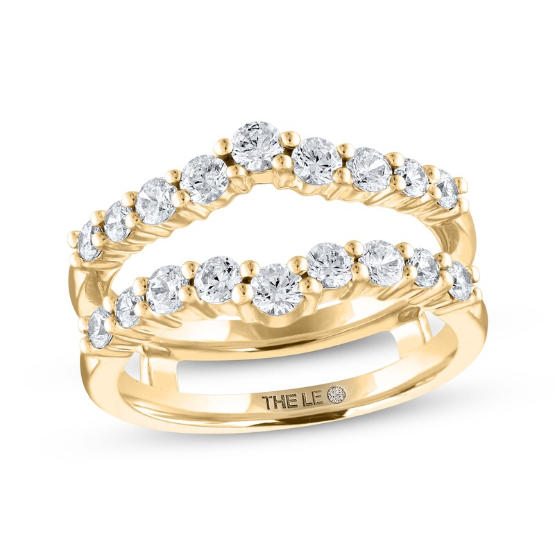 Main Image 1 of THE LEO Diamond Enhancer Ring 1 ct tw Round-cut 14K Yellow Gold