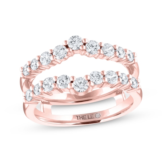 THE LEO Diamond Enhancer Ring 1 ct tw Round-cut 14K Rose Gold