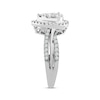 Thumbnail Image 2 of Now + Forever Multi-Diamond Center Teardrop Frame Engagement Ring 3/4 ct tw 14K White Gold