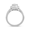 Thumbnail Image 3 of Now + Forever Multi-Diamond Center Teardrop Frame Engagement Ring 3/4 ct tw 14K White Gold